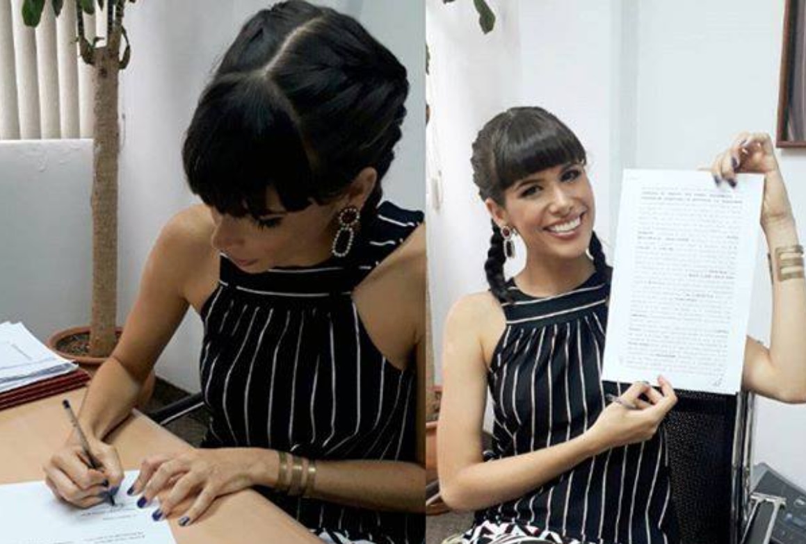 En 2013 obtuvo reconocimiento nacional al participar como representante de su estado en el certamen "Miss Venezuela".
