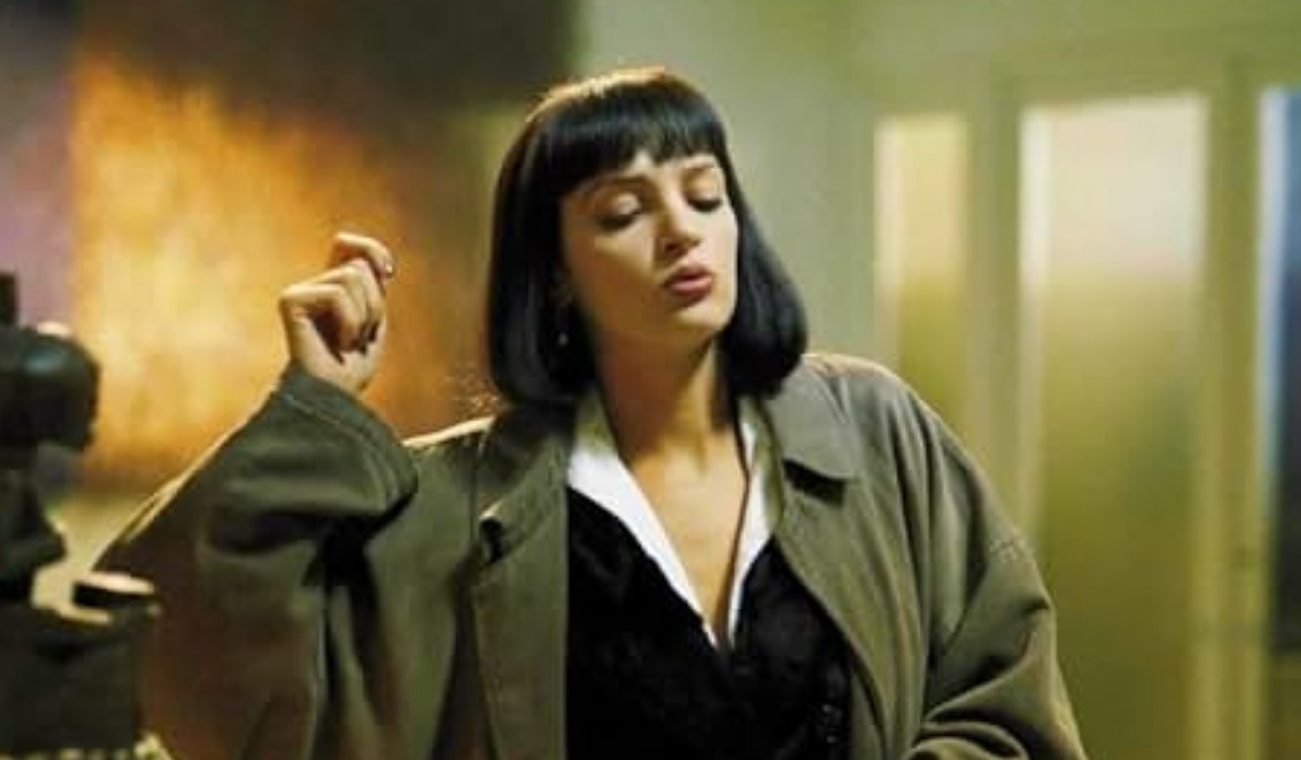 Mia Wallace (Uma Thurman) en "Pulp Fiction"