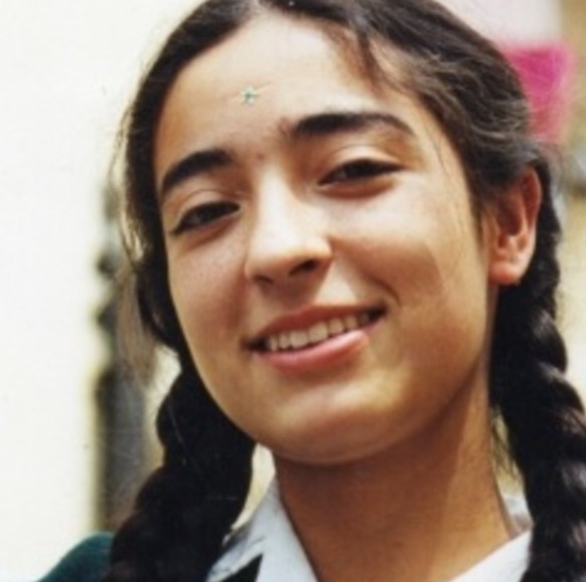 Nancy Gutiérrez interpretó a Miriam, una adolescente tímida y tranquila que está centrada en sus estudios.