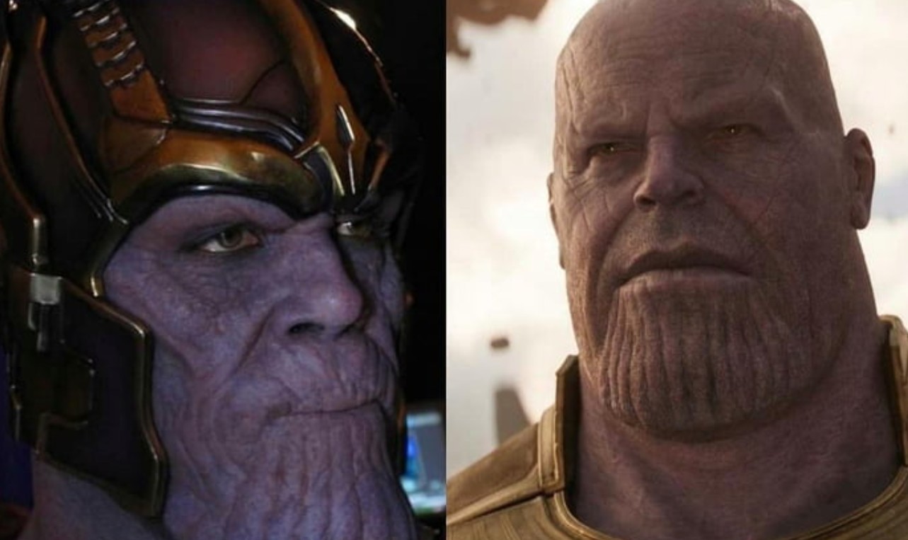 El personaje de Thanos apareció brevemente en la escena postcréditos de "The Avengers" (2012), interpretado por Damion Poitier. En ese momento solo se trataba de una pequeña presentación del villano que tendría un papel mayor en el futuro del universo Marvel. Cuando el personaje se convirtió en el antagonista principal de la saga en "Avengers: Infinity War" y "Avengers: Endgame", el papel fue interpretado por Josh Brolin mediante tecnología de captura de movimiento, convirtiéndose en uno de los villanos más recordados del cine de superhéroes.