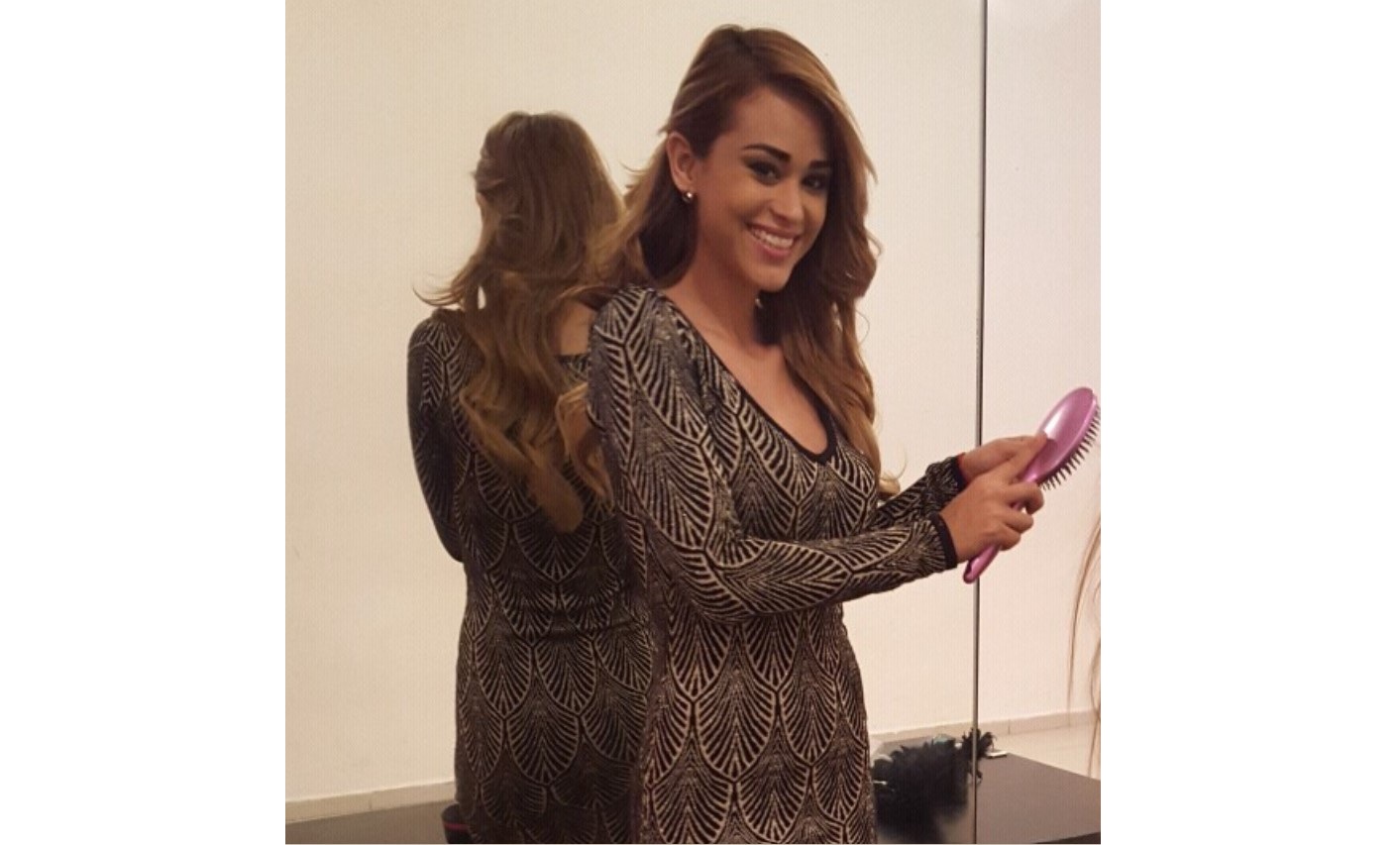 Participó en el certamen Miss Nuevo León, aunque fue eliminada durante la primera etapa de la competencia.