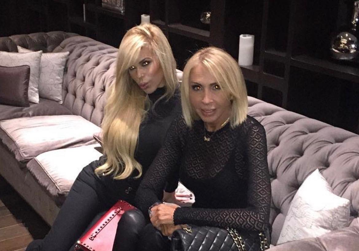 Ellas son Victoria y Alejandra, las hijas de Laura Bozzo