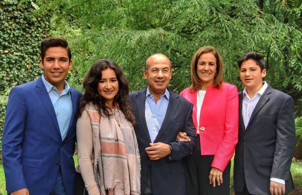 Así lucen ahora los hijos de Felipe Calderón y Margarita Zavala