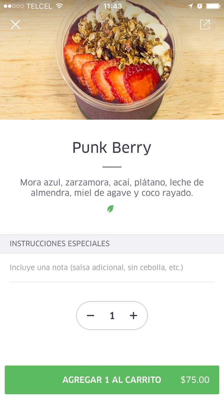 Ordenamos la comida con UberEats y esto fue lo que sucedió