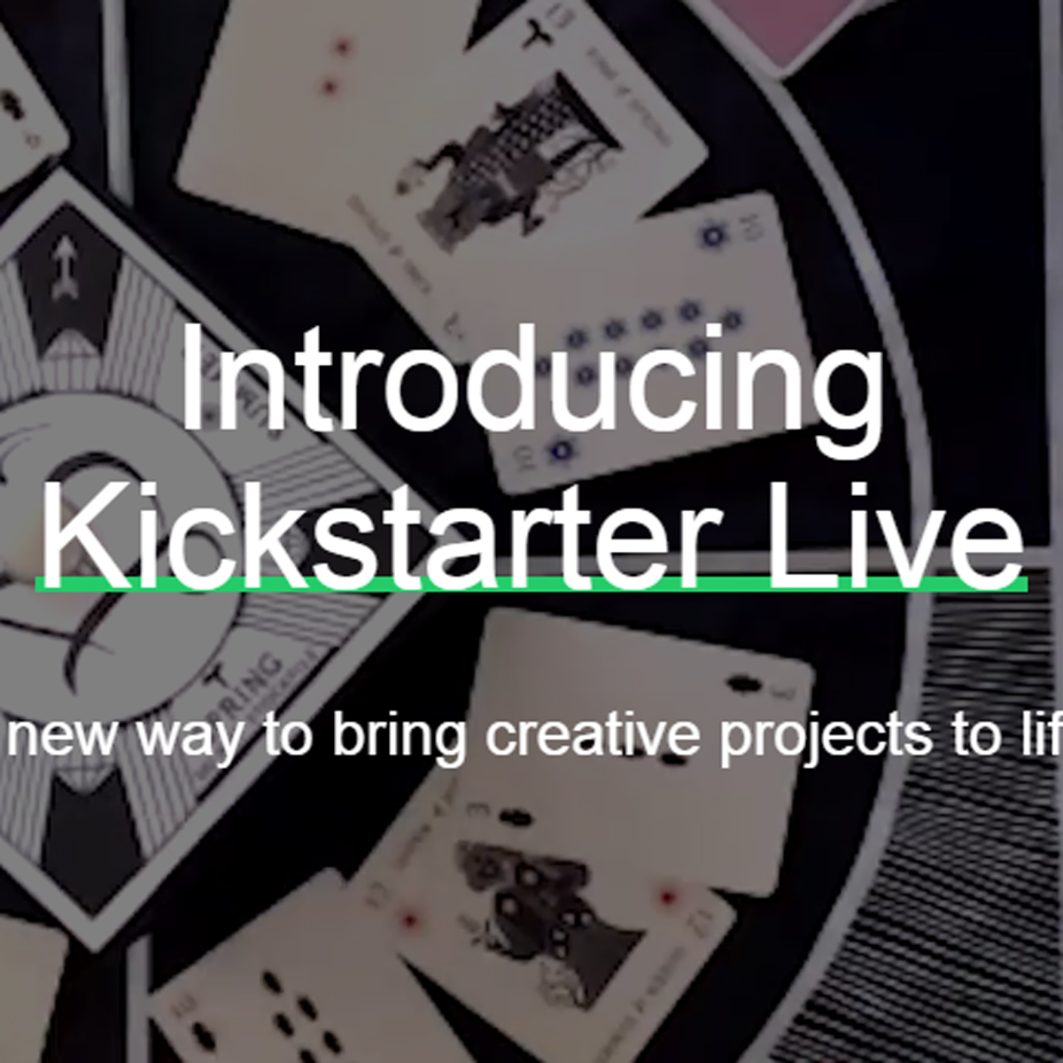 Kickstarter Live, la herramienta para demostrar tu proyecto en vivo