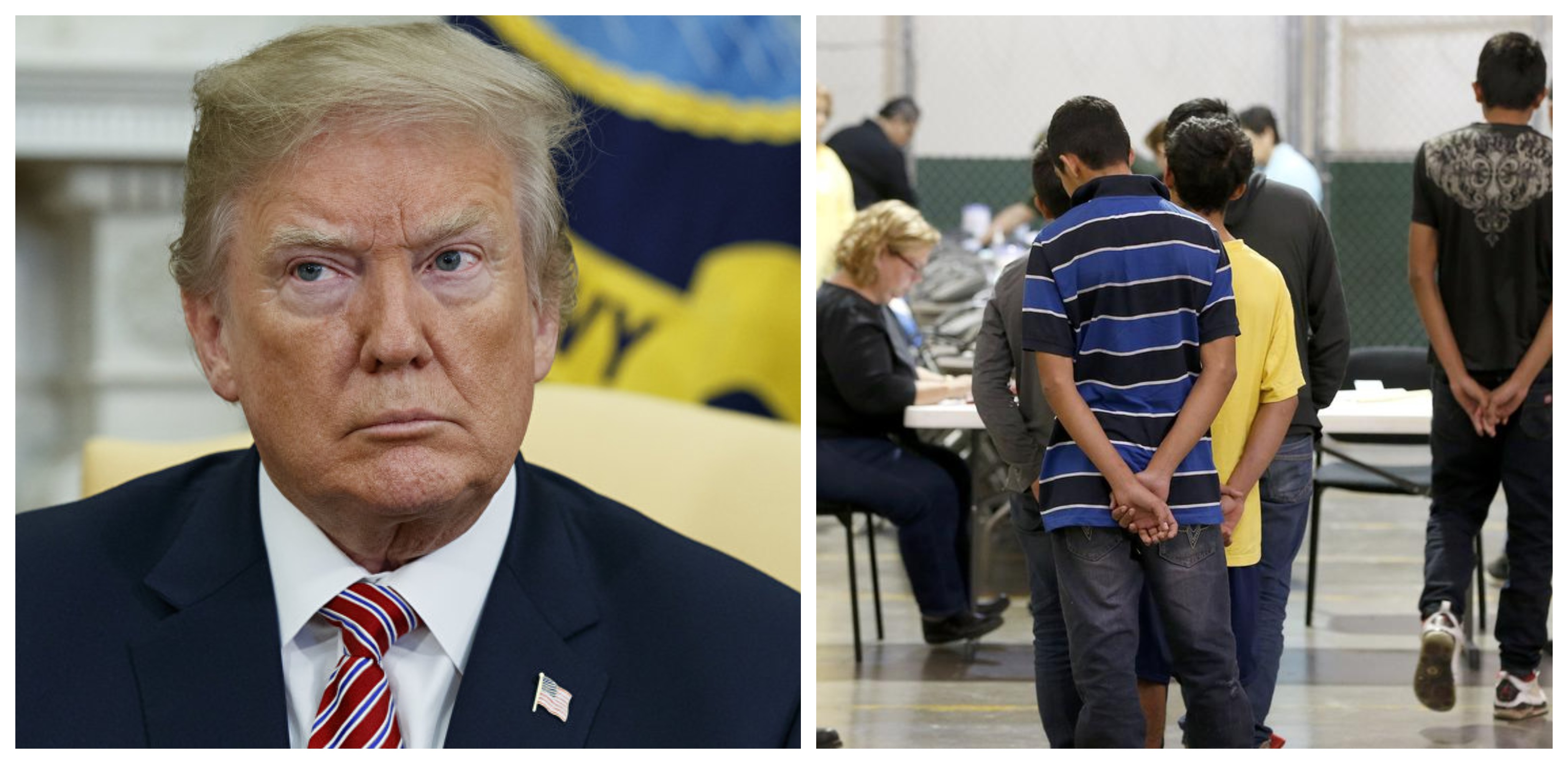 Ante ola de críticas, Trump frena separación de familias inmigrantes