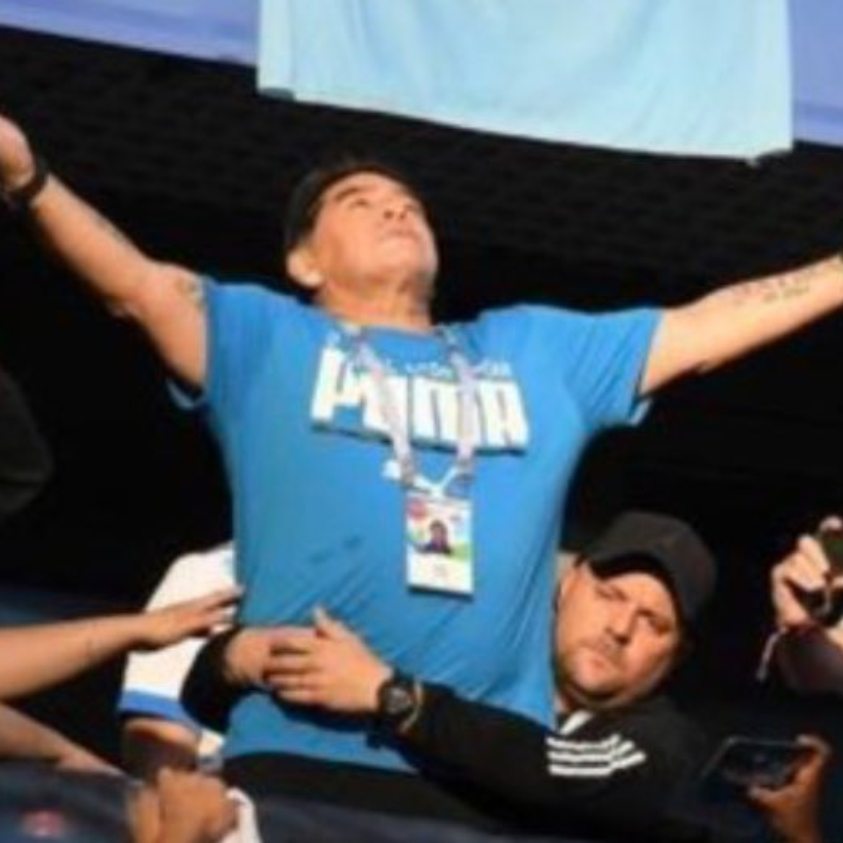 #WakandaForever: Las reacciones de Maradona fueron el verdadero espectáculo del Argentina-Nigeria
