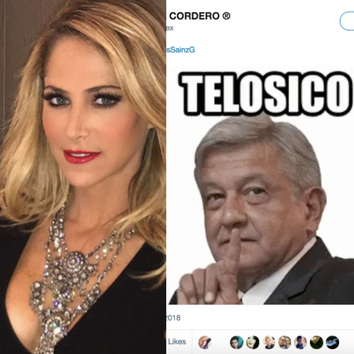 Inés Sainz se pronuncia a favor de AMLO y tuiteros se 'la comen viva'