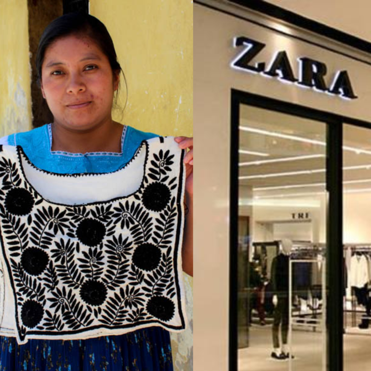 Zara plagia diseños de artesanos chiapanecos