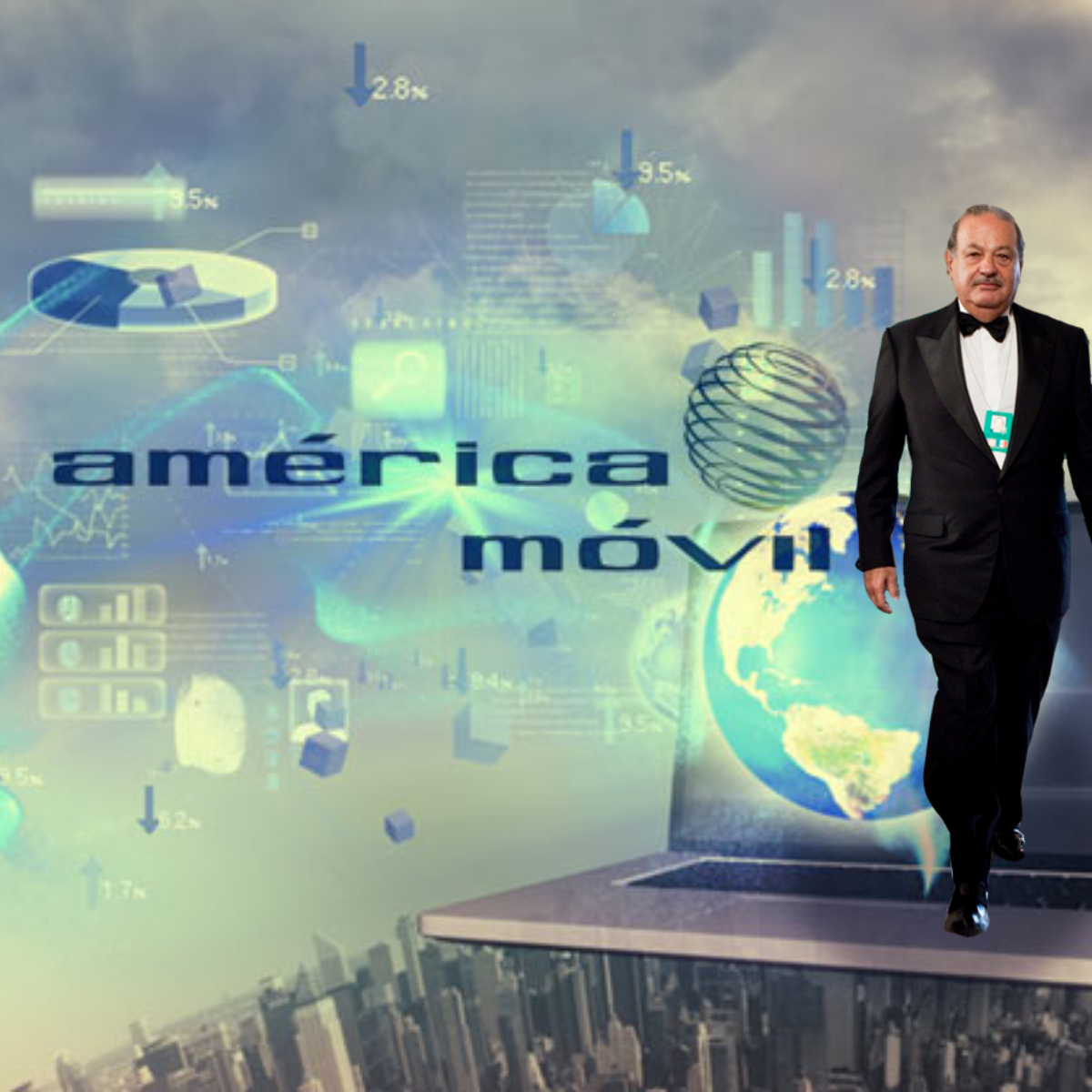 América Móvil gana usuarios pero pierde millones de pesos