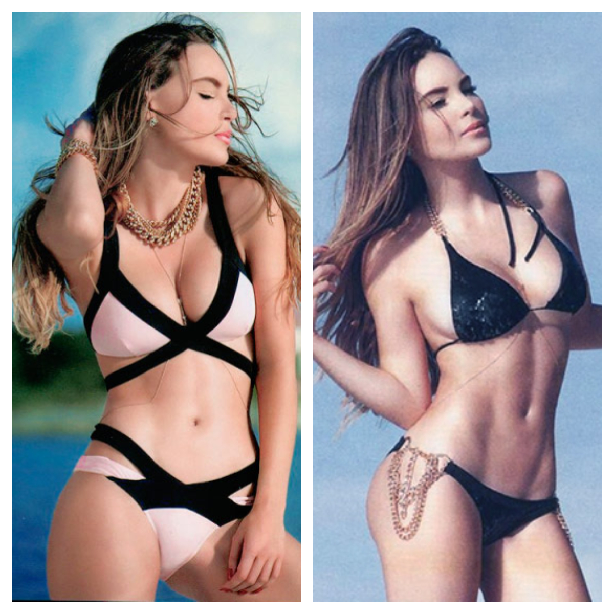 #Yisus: Belinda impacta en Instagram con diminuta cintura y marcado abdomen