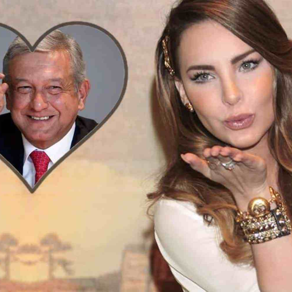 #AyWey Belinda se unió a la celebración con AMLO en el Zócalo