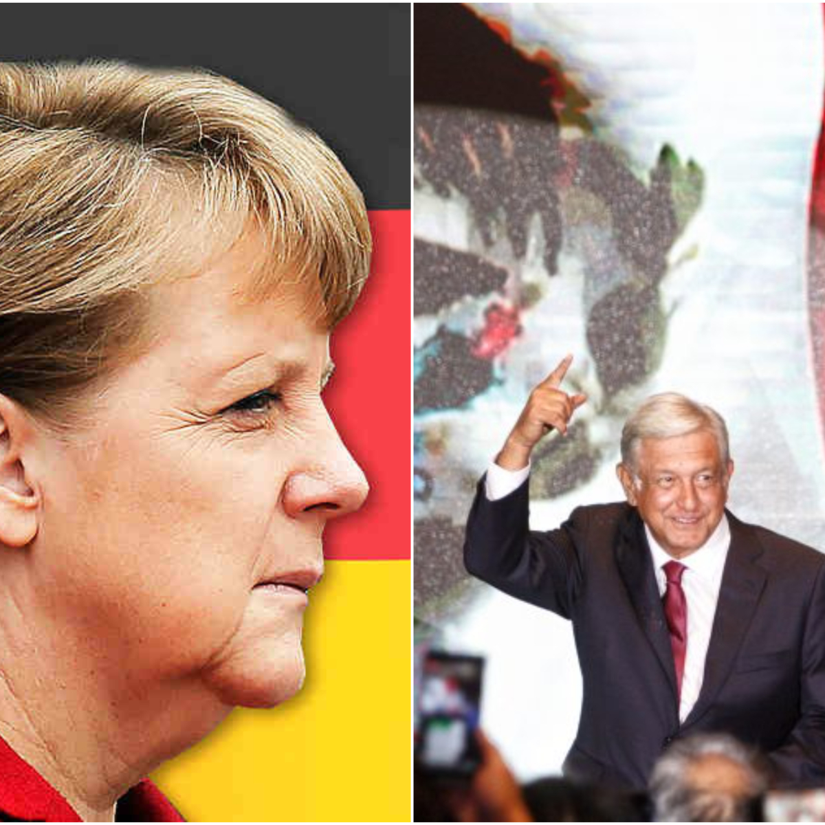 Angela Merkel felicita a AMLO por triunfo y pide una reunión con él