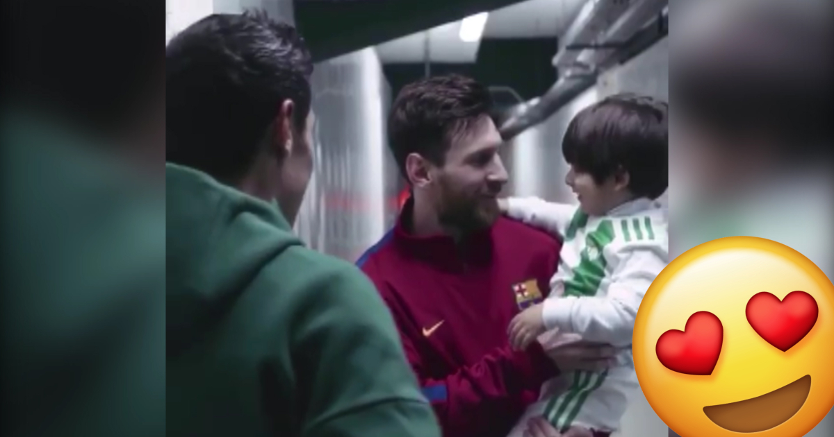 Video El Hijo De Andrés Guardado Conoció A Messi E Internet Se