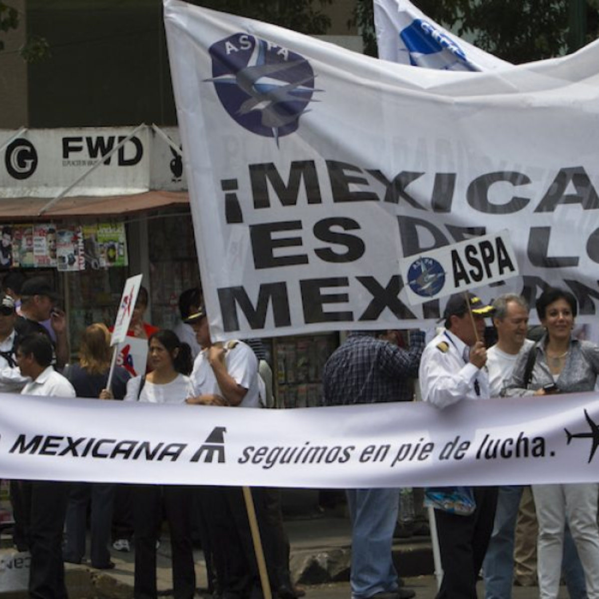 Extrabajadores de Mexicana recibirán liquidación...pero sólo una parte