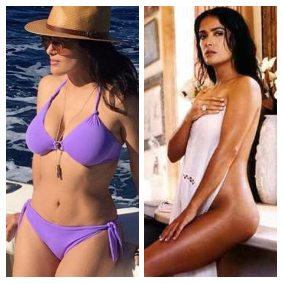 La foto de Salma Hayek con la que demuestra que es una simple mortal