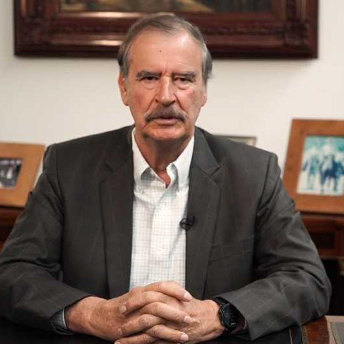 Vicente Fox le pide a AMLO que "le calle la boca"