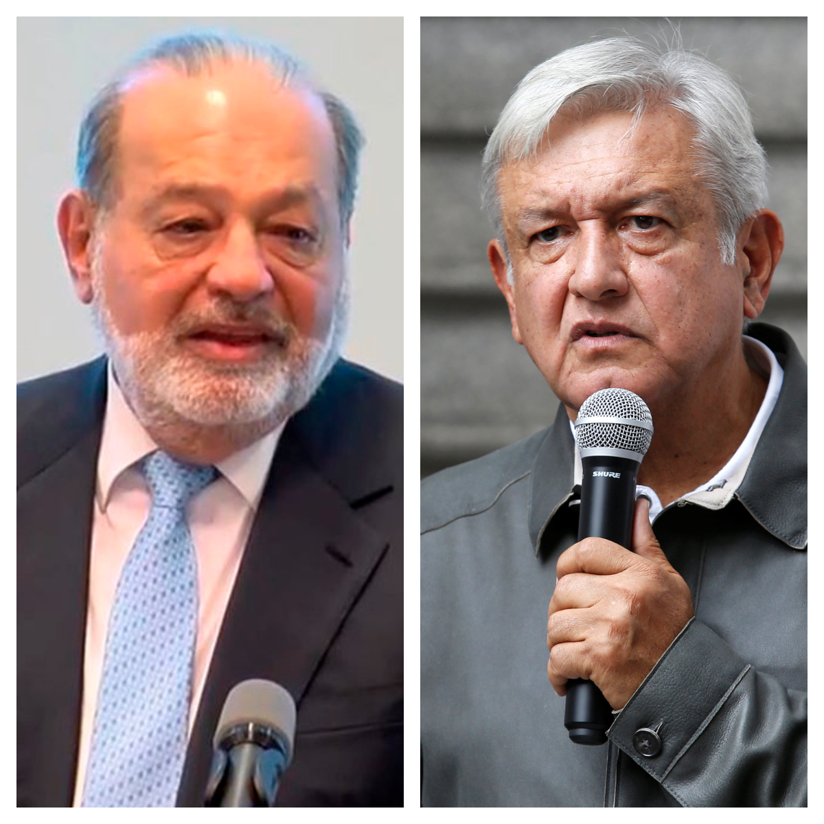 AMLO se reúne con ingenieros, les pide ayuda y le echa flores a Slim