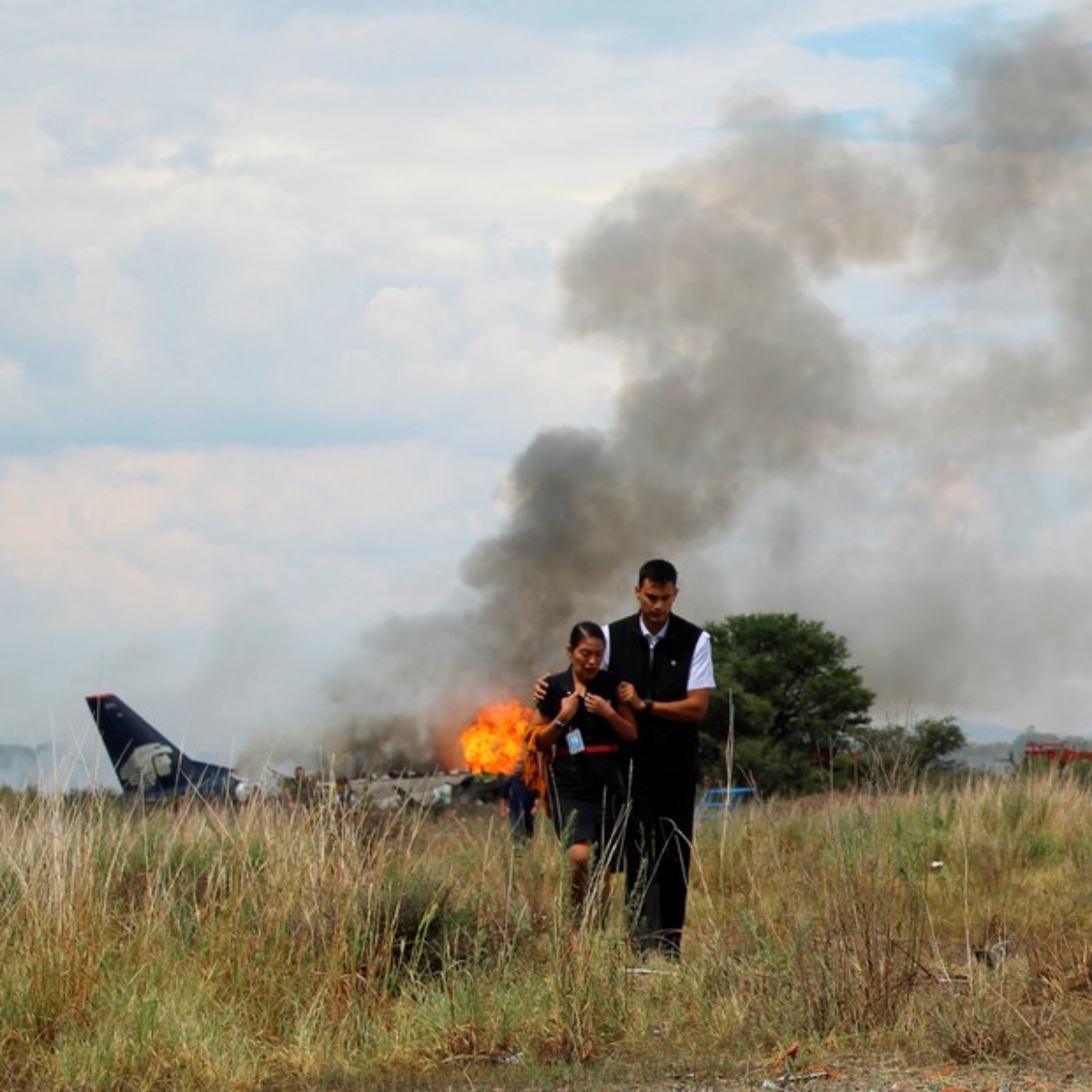 Revelan la causa del desplome del avión de Aeroméxico