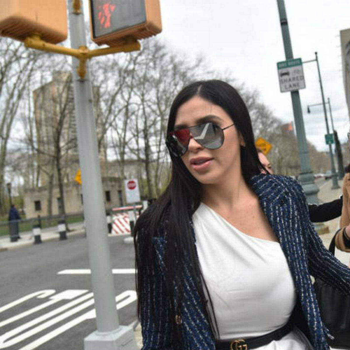 Las costosas prendas que ha lucido Emma Coronel en el juicio de 'El Chapo'