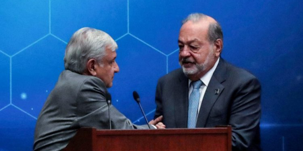 El anuncio de AMLO que impactó la fortuna de Slim