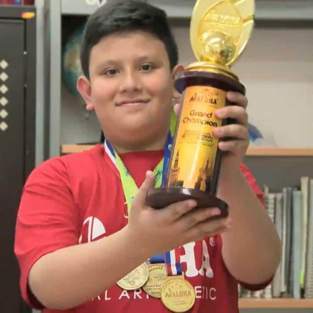 Niño campeón de cálculo mental pide ayuda para poder ir a concurso en China