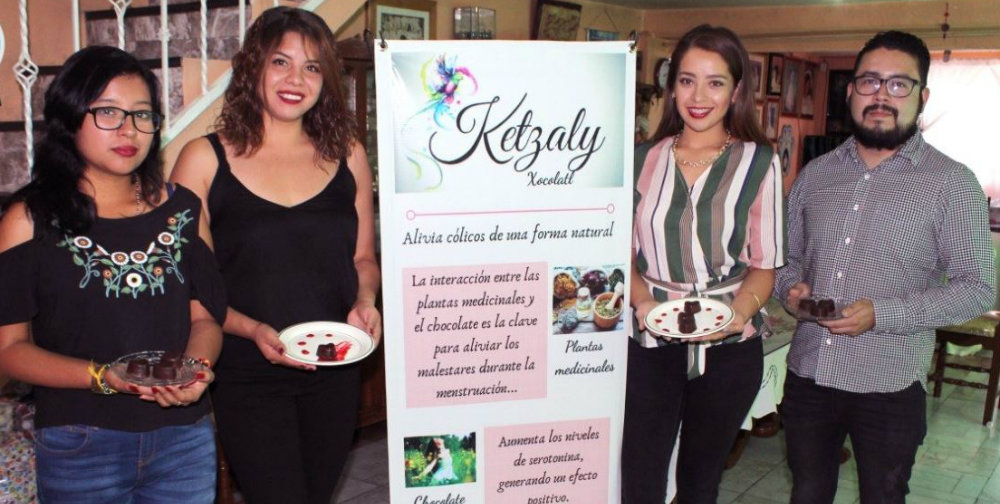 Jóvenes mexicanos crean chocolate que alivia los cólicos menstruales