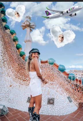 Descubren cómo editaba sus fotos influencer que presume viajes por todo el mundo