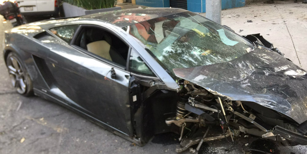 Así opera el defraudador que abandonó un Lamborghini en la Roma